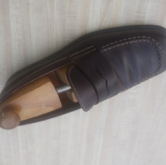 Tods Mens Casual Driving Brown Slipon Loafer Size 10.5 (197) main image 6